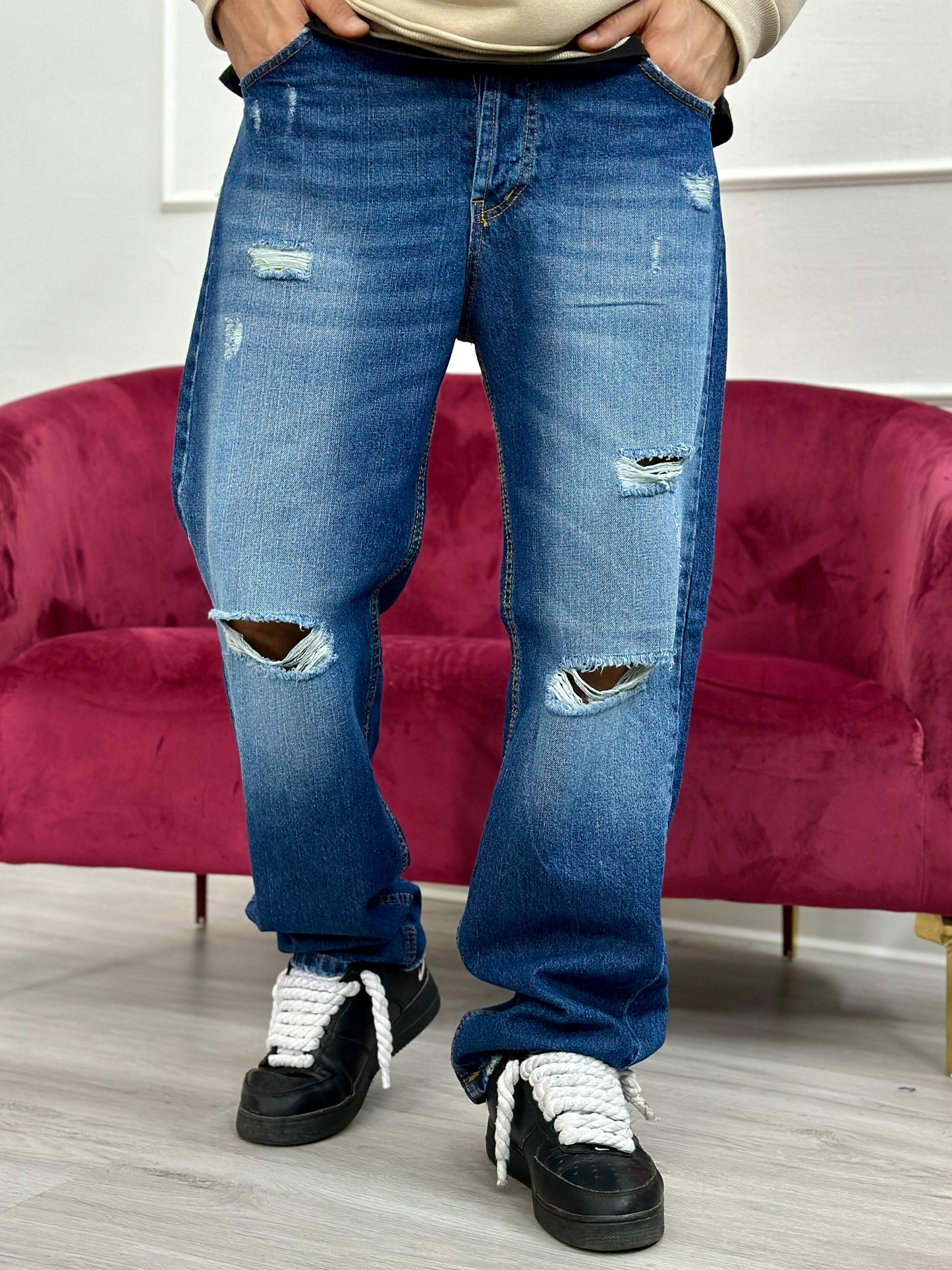 Jeans reyms baggy lav2